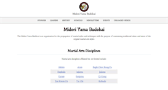 Desktop Screenshot of midoriyamabudokai.com