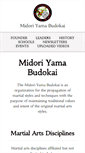 Mobile Screenshot of midoriyamabudokai.com
